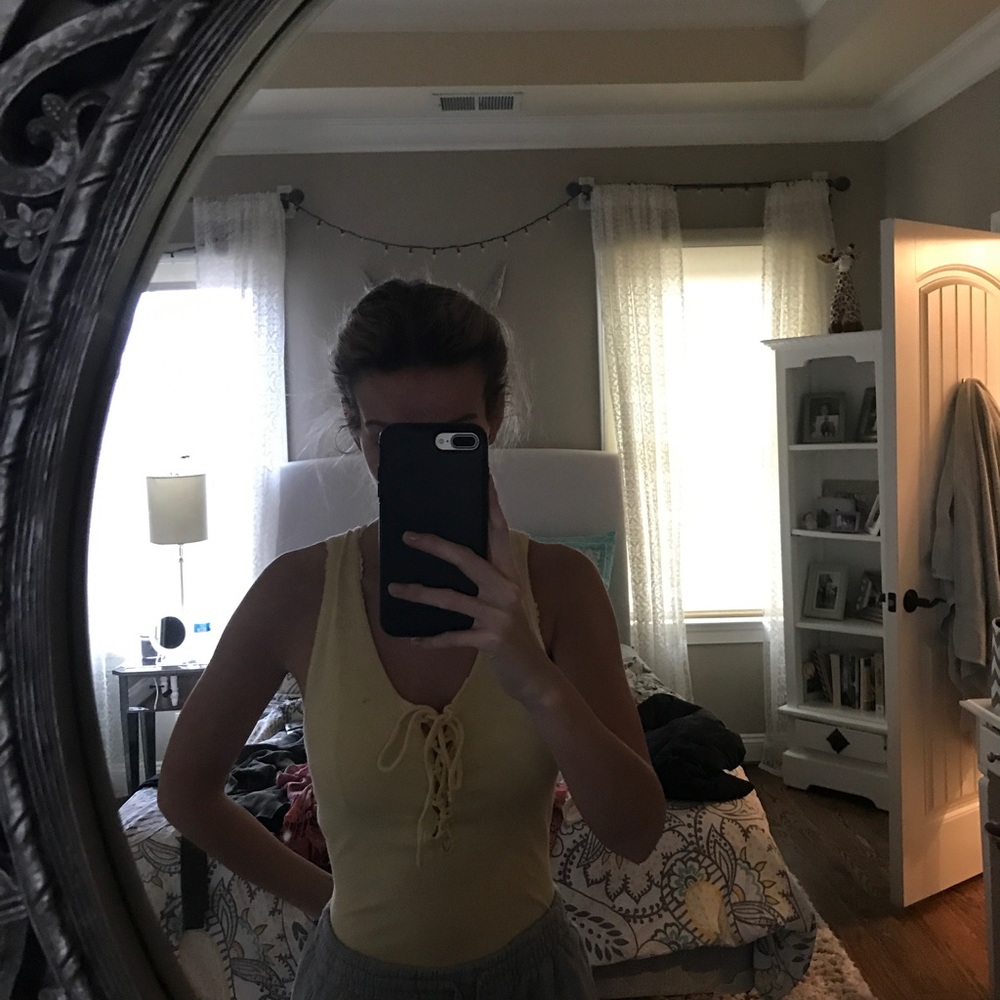 Yellow Bodysuit